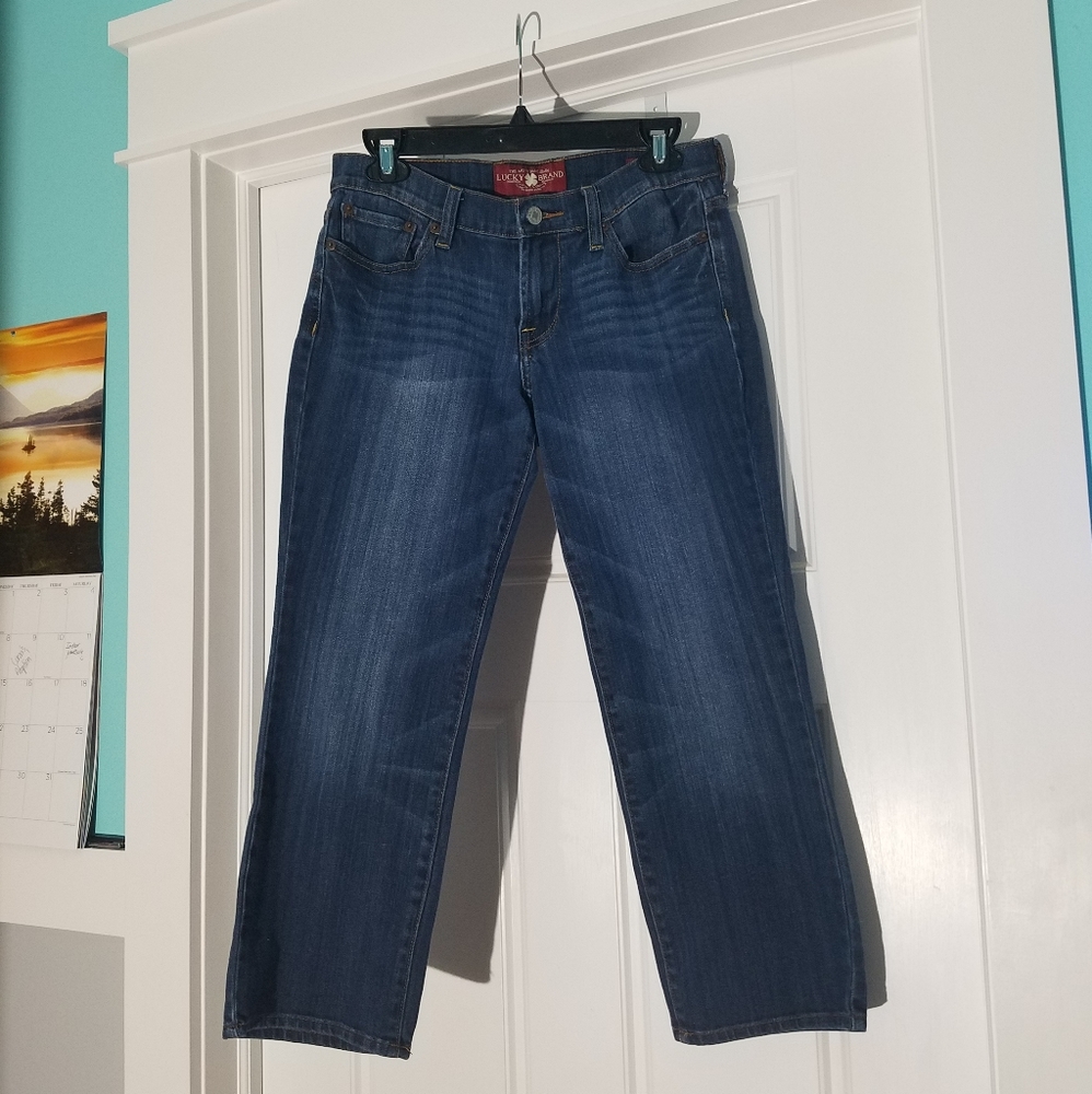 🍀Lucky Brand Cropped Jeans
